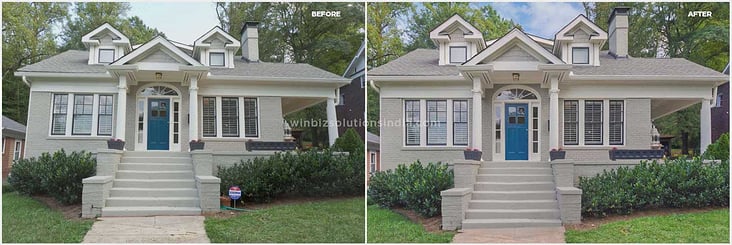 Perspective photo correction services