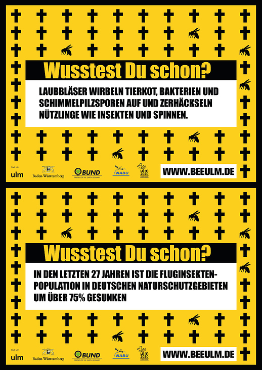 Plakat Bienen-Sterben