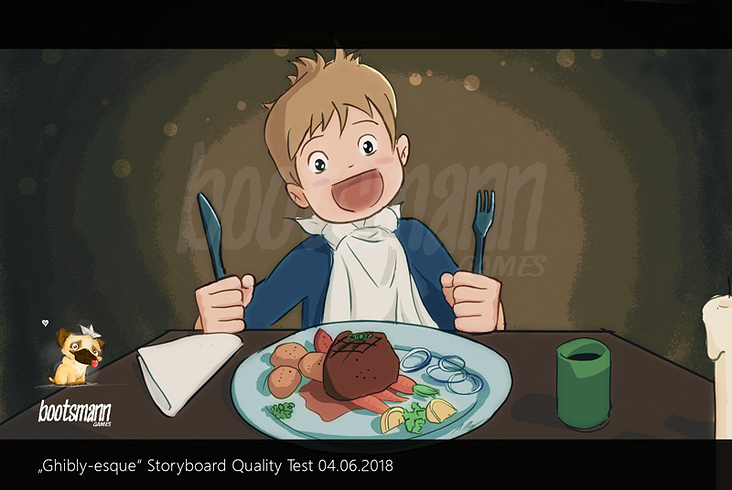 Storyboard „Ghibli“-Style