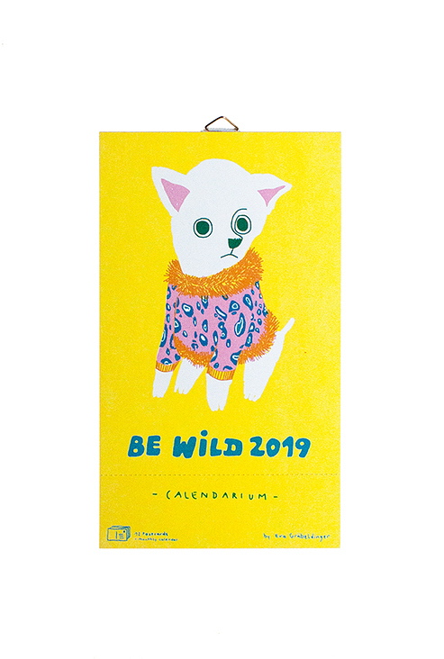 calendar for 2019 // 12 suggestions to be wild this year