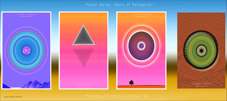 Poster Serie, Bewusstsein und Quantenphysik