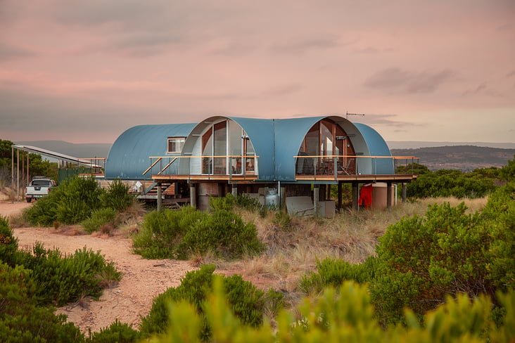 Beach House, Tasmania. Architectural Photography by Joe Grey