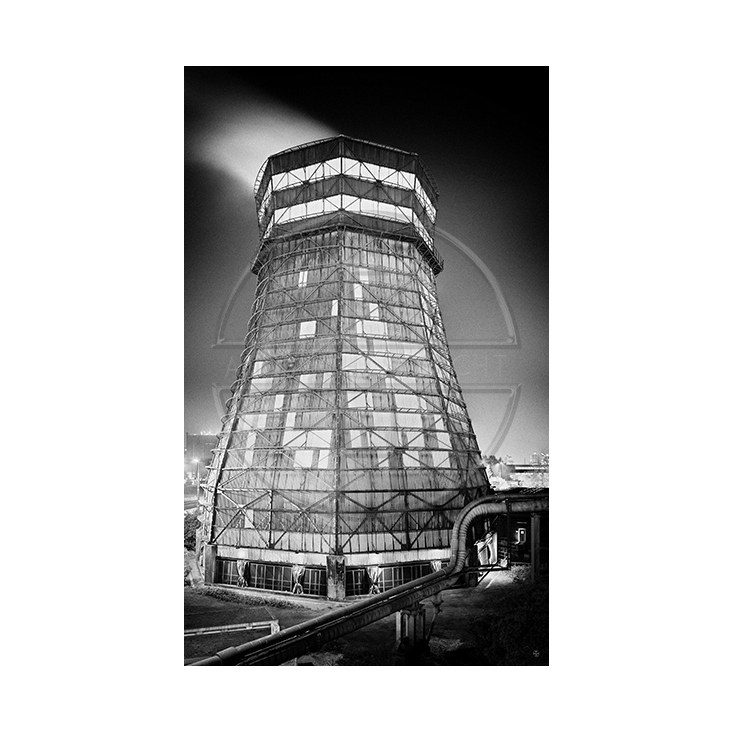„kühlturm 220“, Bildgröße 135×220cm, Auflage 5