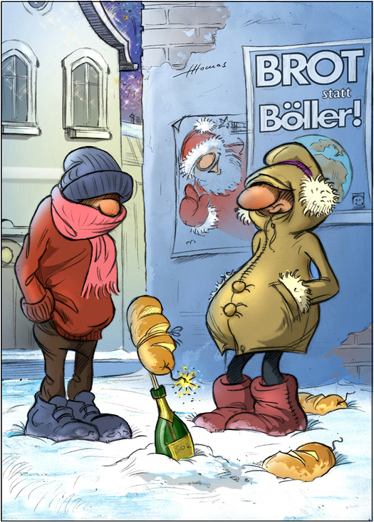 Brot statt Böller_Weihnachtskarte