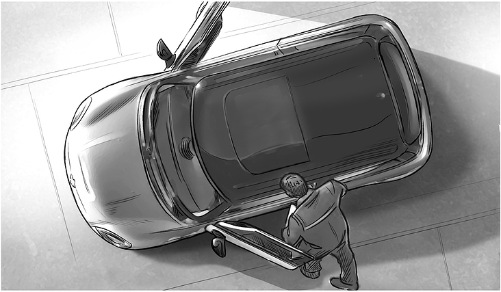 low_art-illustration-Thomas Faerber-storyboard-BMW_Mini 1