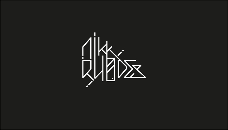 Nikk Rhodes Type Logo