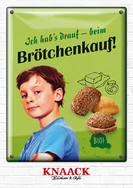 Imagemotiv für die Bäckerei Knaack