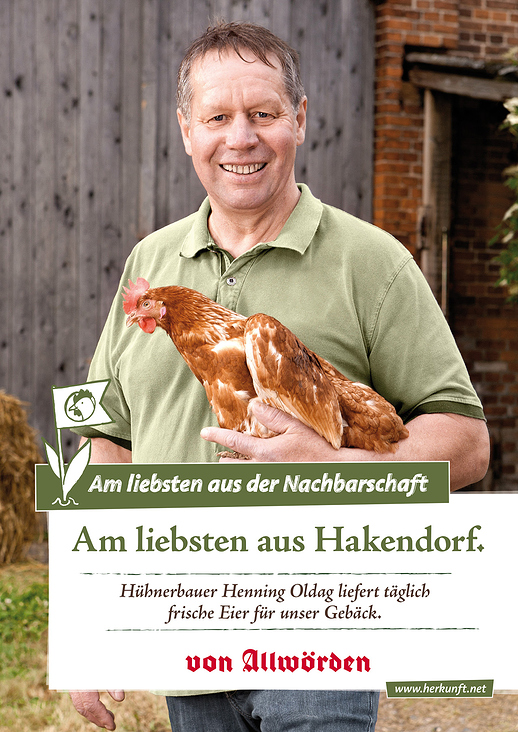 Imagemotiv für die Bäckerei von Allwörden