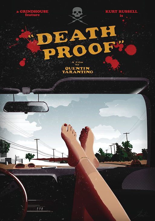 DEATH PROOF tribute poster