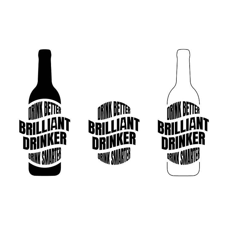 Brilliant Drinker Logo v2−04