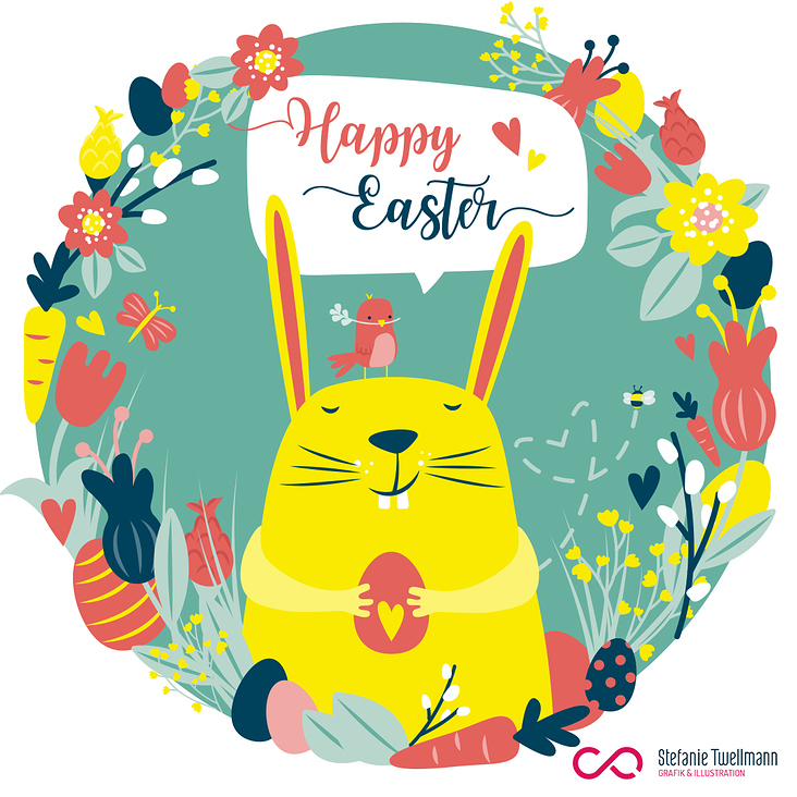 Oster Illustration 2019 // eCard