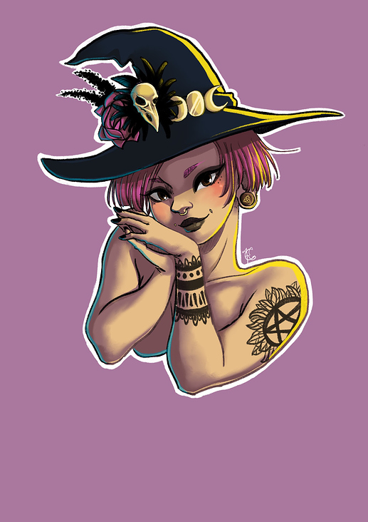 Tattoed Witch