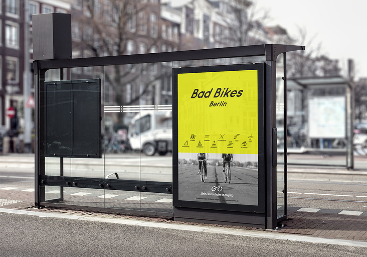 Bad Bikes Berlin Poster