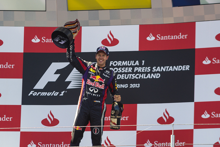 Sebastian Vettel @ Formel 1 Grosser Preis von Deutschland, Nürburgring 2013