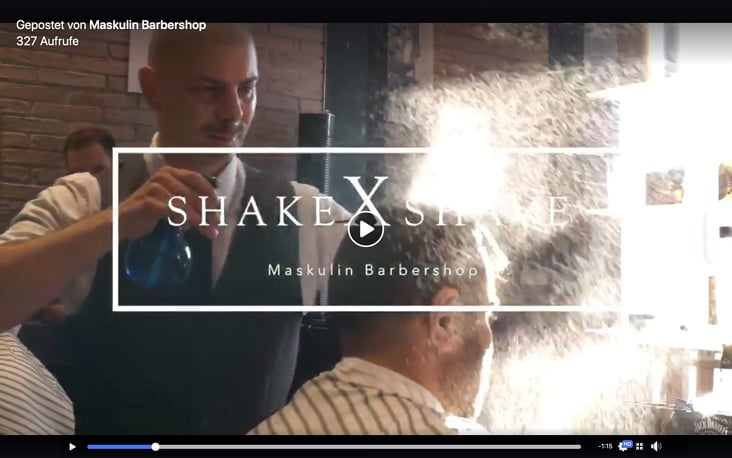 Shake X Shave Event im Barbershop