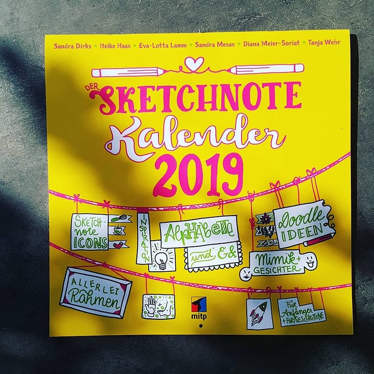 Sketchnotekalender 2019