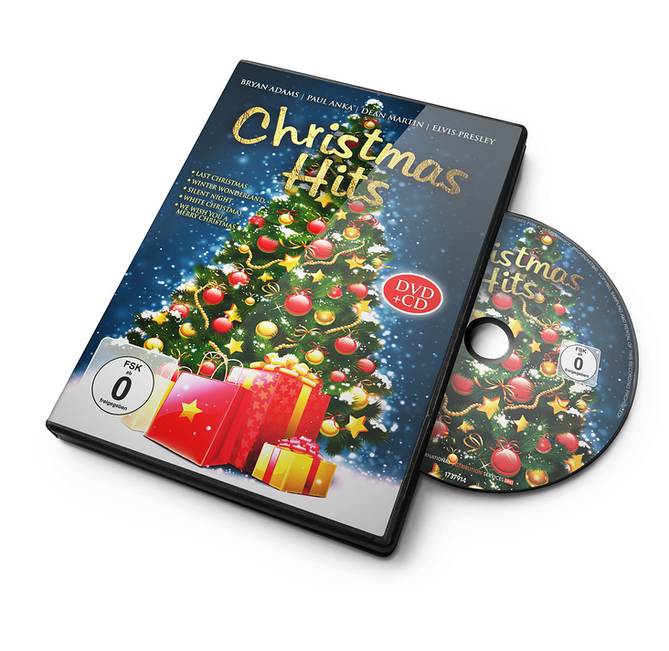 Gestaltung DVD „Christmas Hits“
