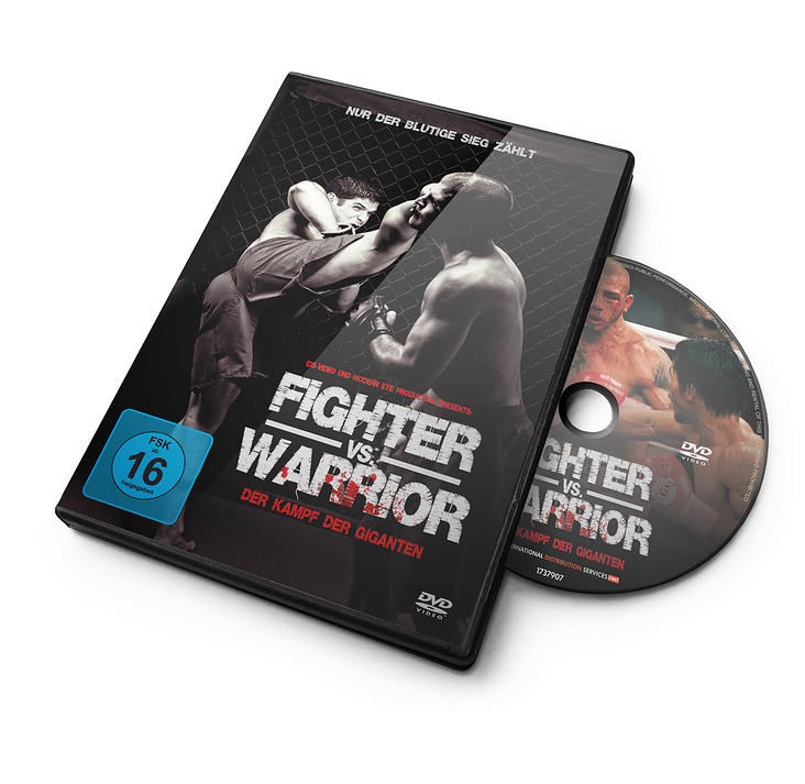 DVD Gestaltung „Fighter vs. Warrior“