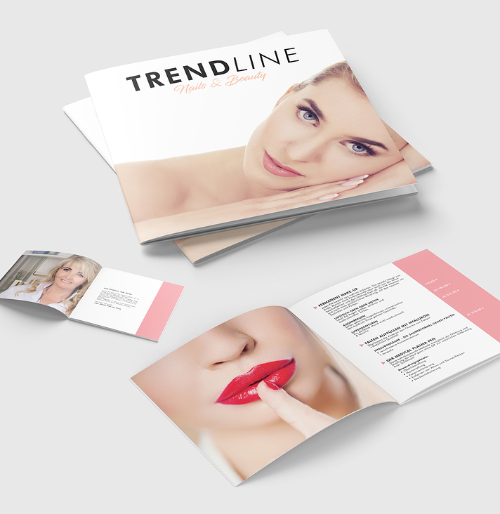 12-Seitiger Katalog für Trendline nails & Beauty (Beauty-Studio)