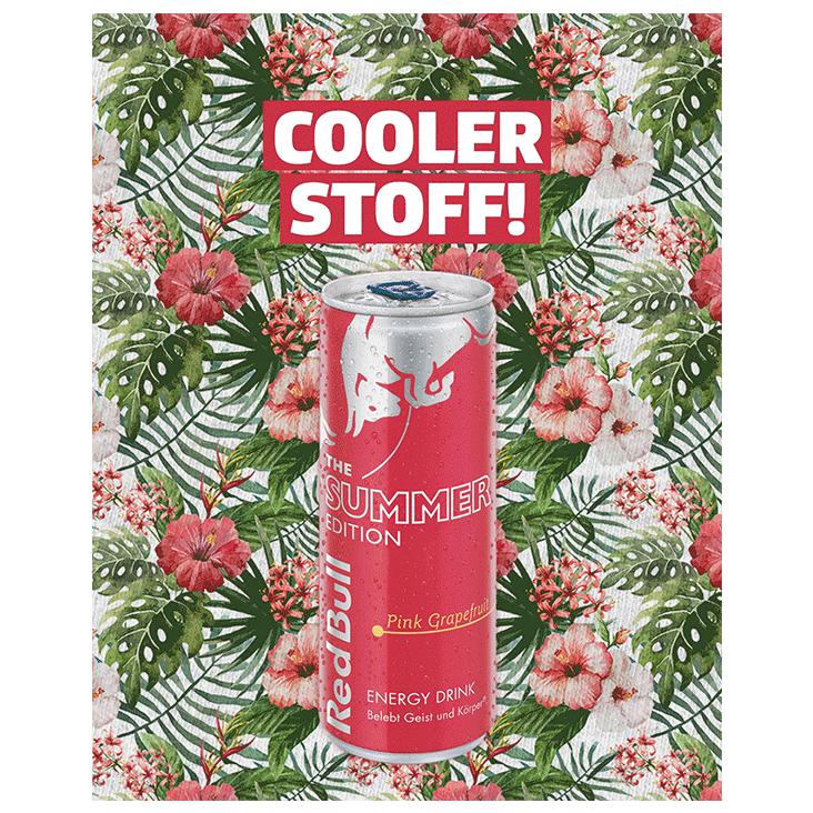 Red Bull Summer Edition Posting Gif „Cooler Stoff“ (Produktlaunch)