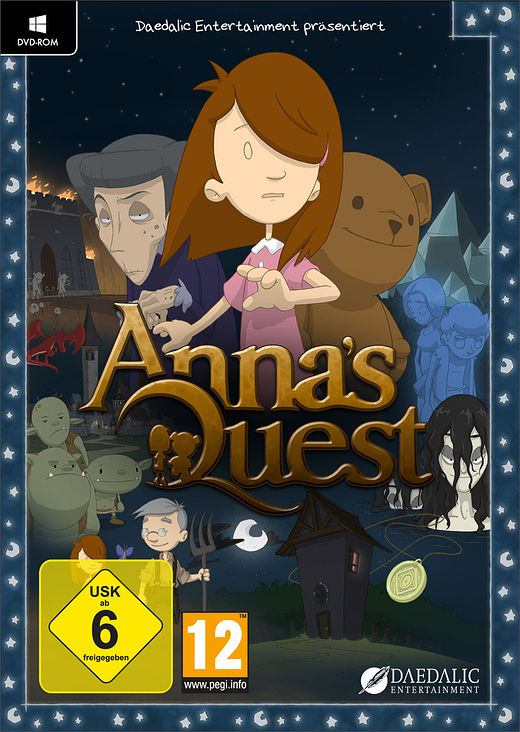 Finalisiertes Cover-Konzept für Anna’s Quest