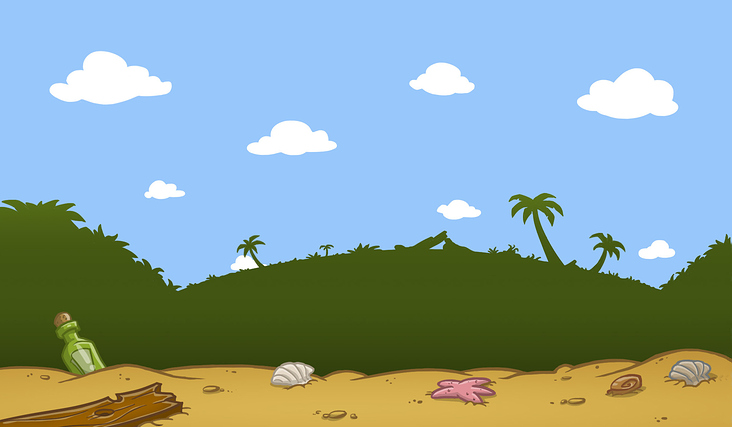 Background Design 1 „Beach“