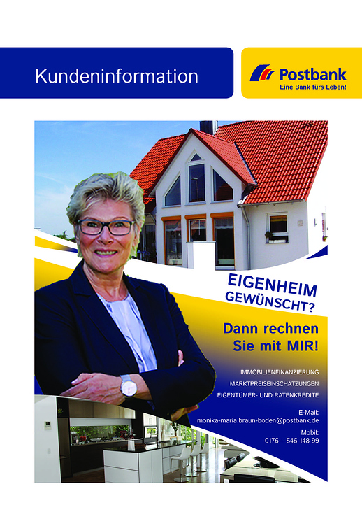 Kundeninformation Eigenheim