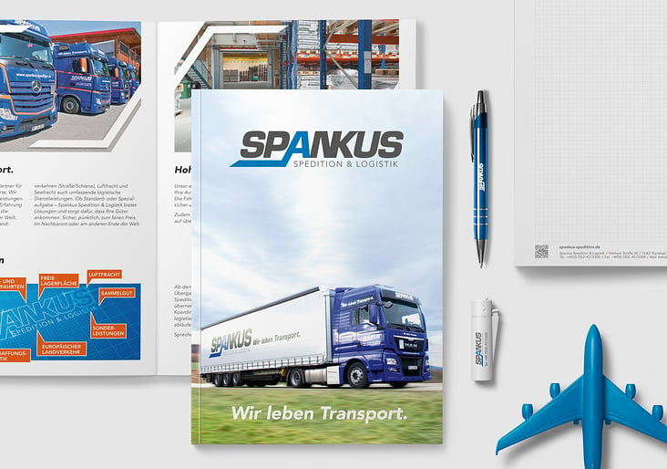 Spankus Spedition & Logistik – CORPORATE DESIGN