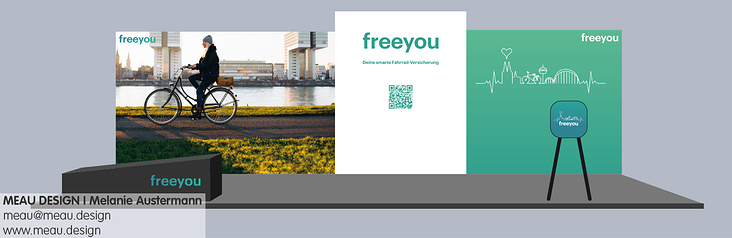 Freeyou Messestand-Modell