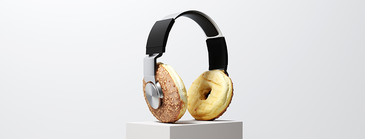 Donut-Kopfhörer
