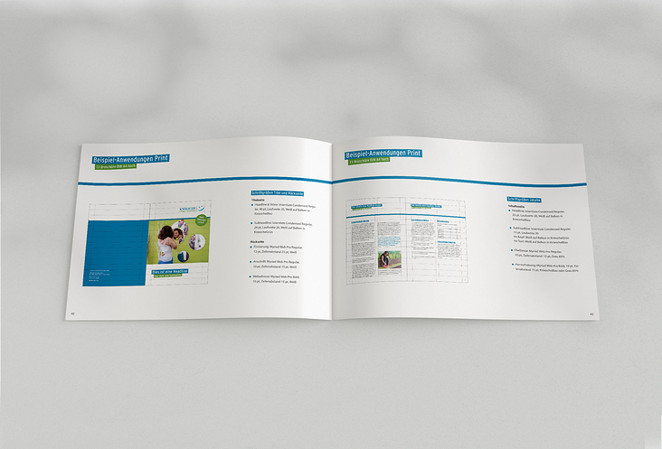 Corporate Design Handbuch | Layout & Raster