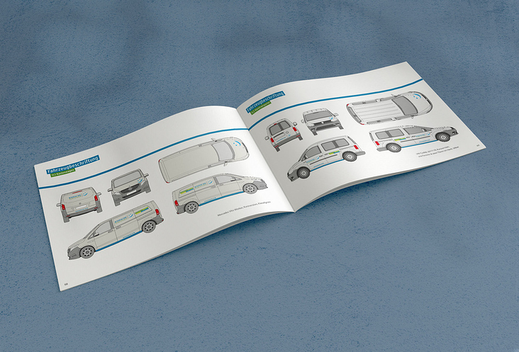 Corporate Design Handbuch | Fahrzeugbeschriftung