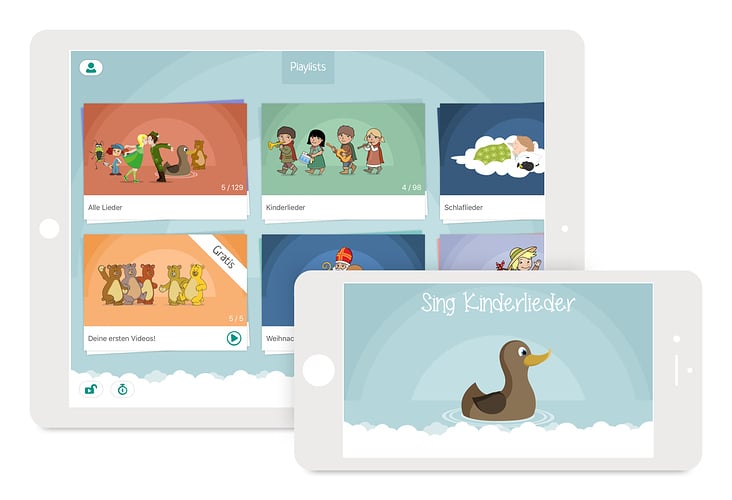 Sing Kinderlieder – App für iOS und Android