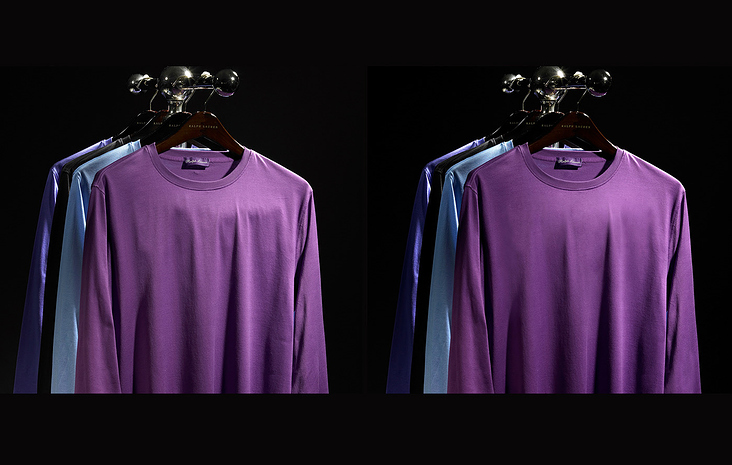 Ralph Lauren retouching