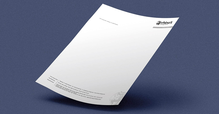 Briefpapier Design Von Wh4 Design Gmbh Dasauge