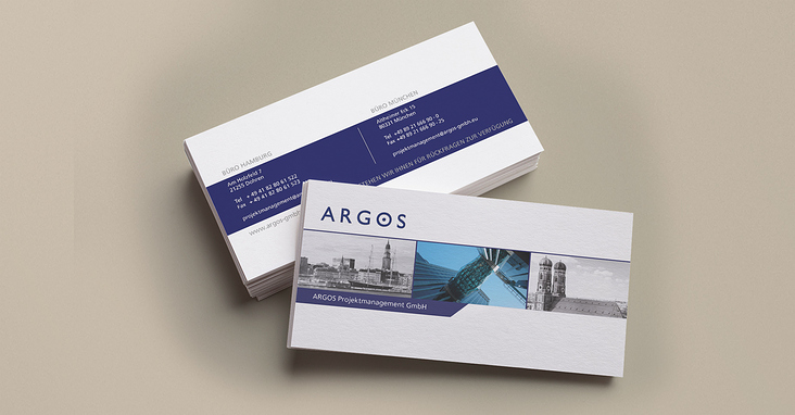 Visitenkarten Design für ARGOS