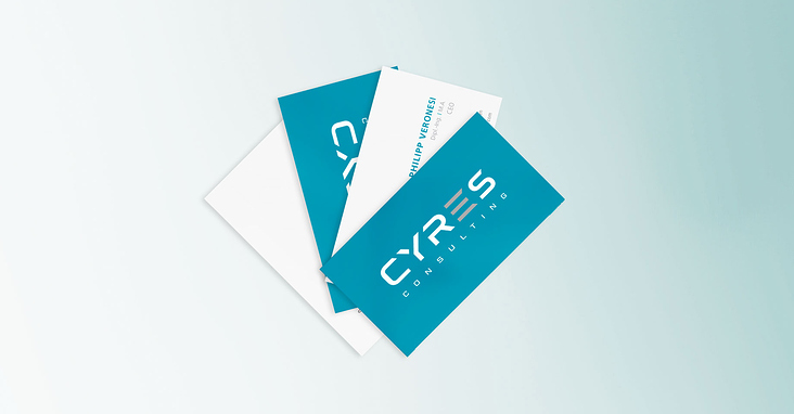 Visitenkarten Design für CYRES
