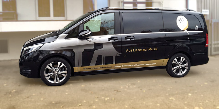 Car Branding PIANO-FISCHER