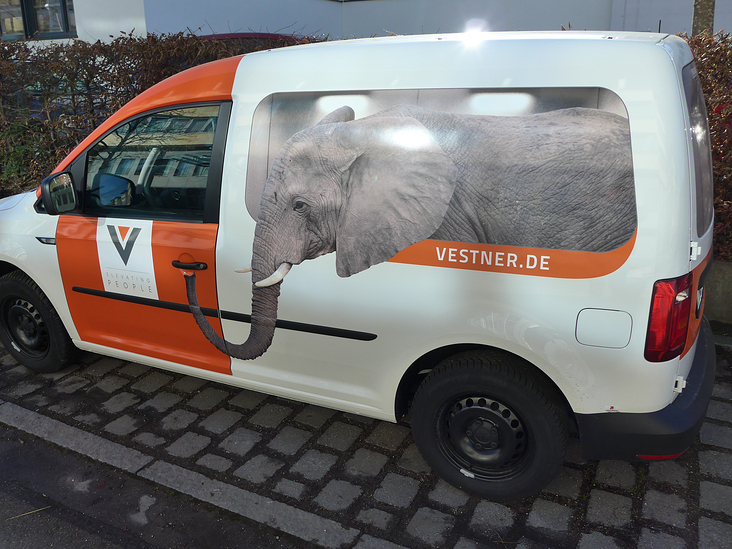 Car-Branding Vestner Aufzüge