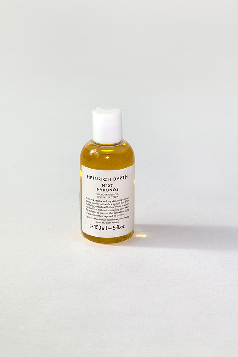 Product shot Mykonos series – Tanning Oil