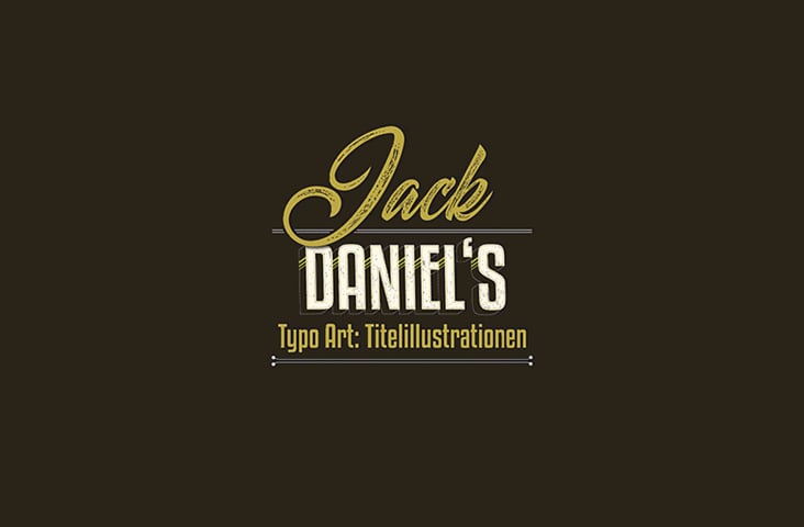 Typo Art Jack Daniel’s