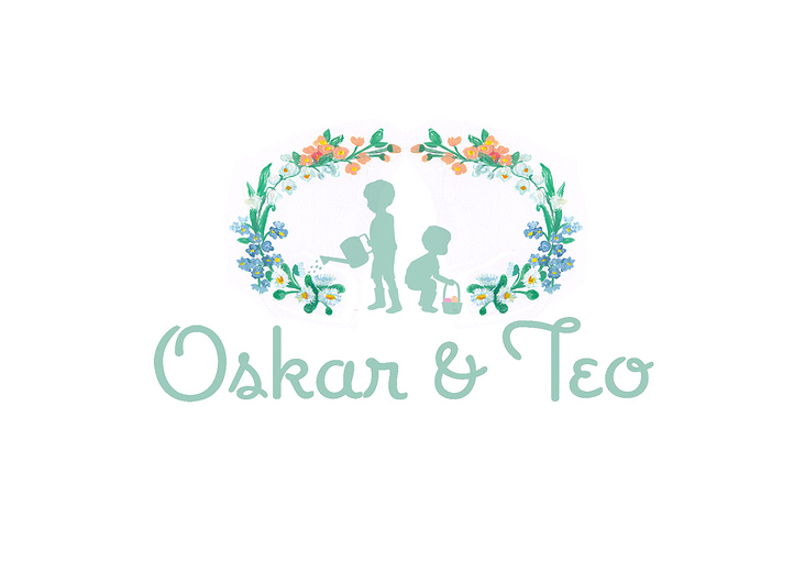 Logo Oskar und Teo, Etsy