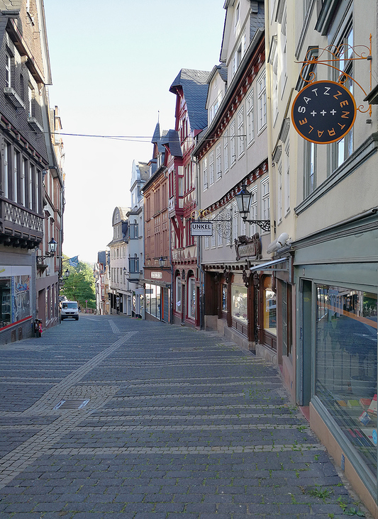 Unser Ladenbüro in der schönen Marburger Oberstadt