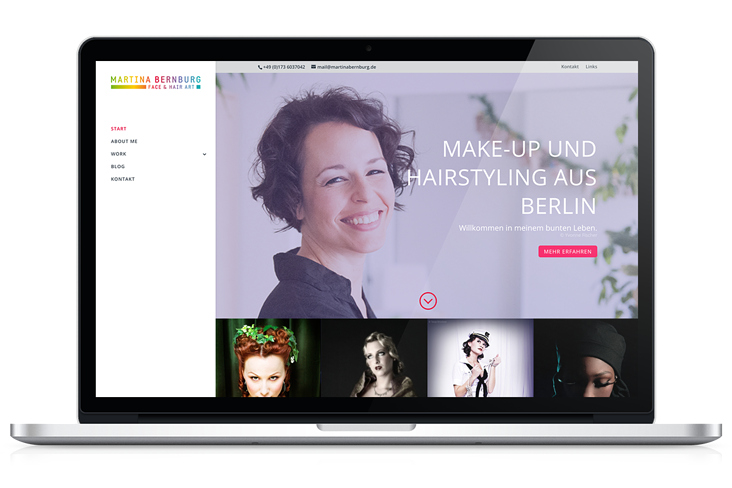 Corporate Website – martinabernburg.de