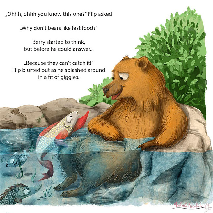 Fisch und Bär