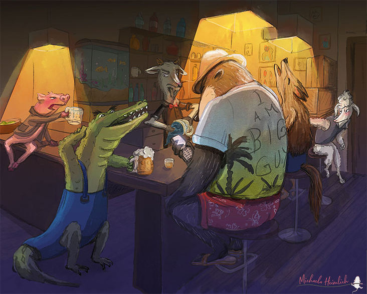 Mafia in Bar
