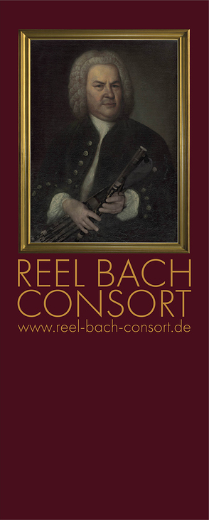 Roll up / Backdrop Reel Bach Consort (Fotomontage und Gestaltung)