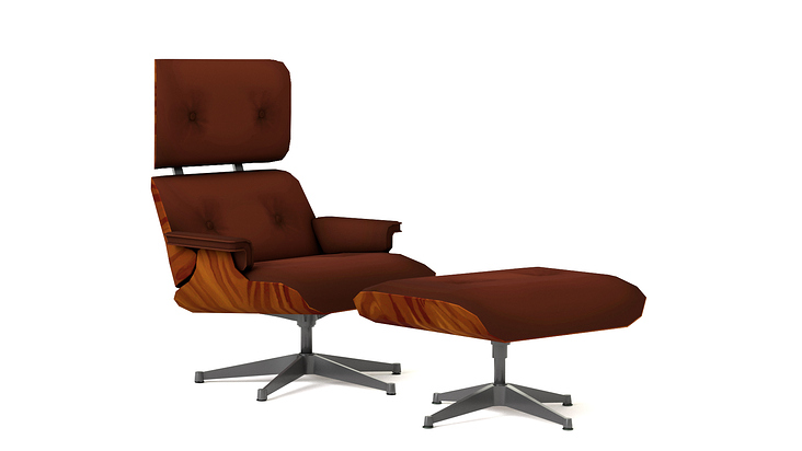 Low Poly: Lounge Chair