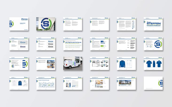 Team Steffen AG – Corporate Design