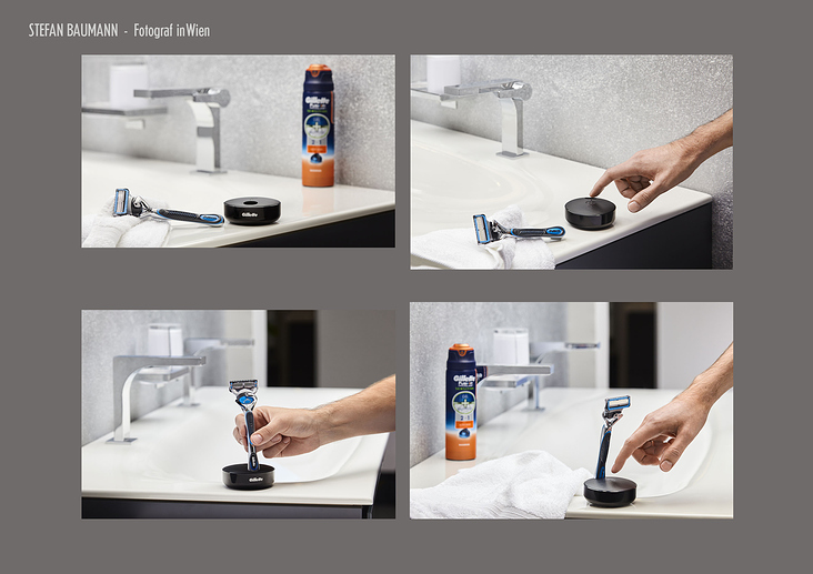 Gillette – „how to use“